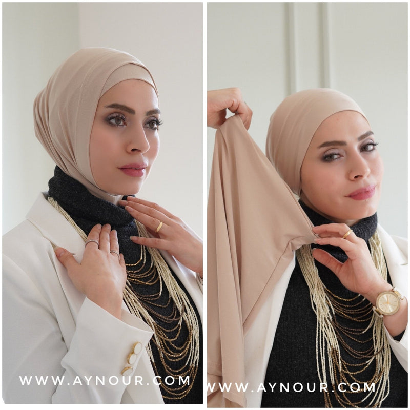 Premium Princess instant Hijab 2022 two pieces