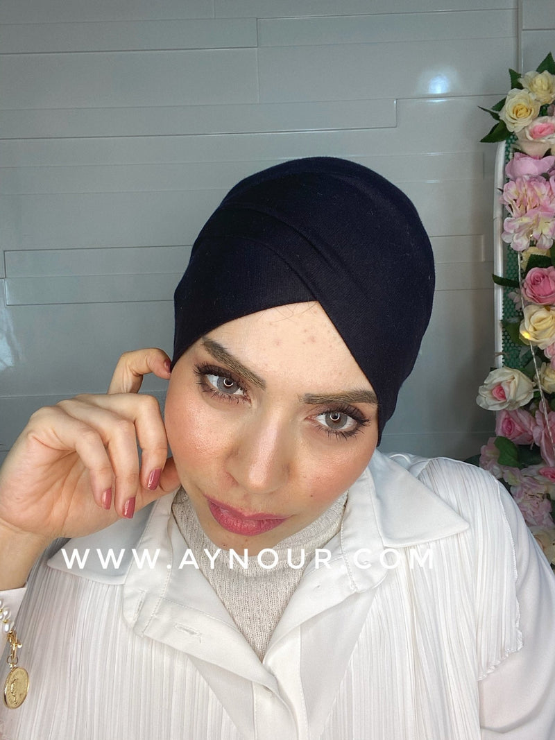 Cross Under scarf tube Instant Hijab