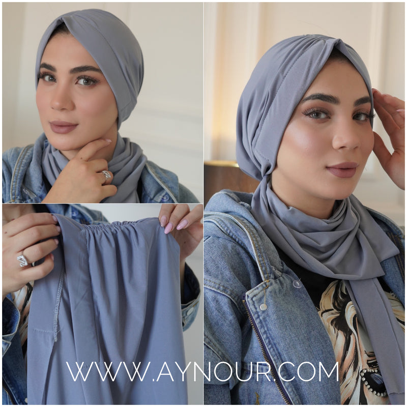 Easy turban 2 styles  instant Hijab 2022