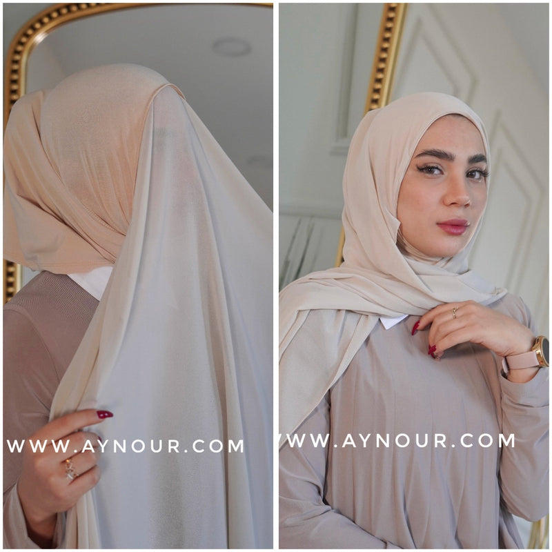 Instant Hijab 2022 with Full Neck Cover - Aynour.com