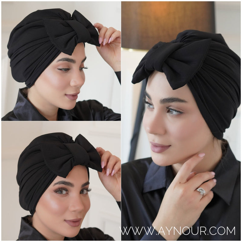 Ribbon turban instant Hijab 2022 - Aynour.com