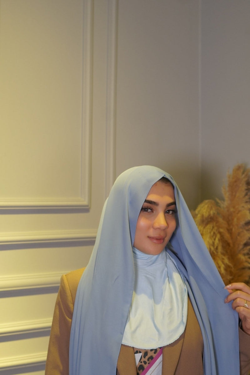 Sheyla winter colors cotton Instant Hijab - Aynour.com