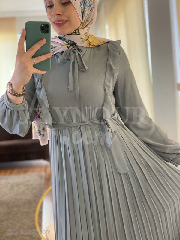 SKY COLOR Modest Dress 2020 - Aynour.com